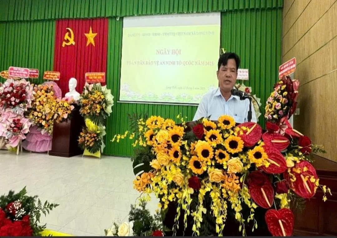 Xã Long Vĩnh tổ chức "Ngày Hội toàn dân bảo vệ an ninh Tổ quốc" năm 2025