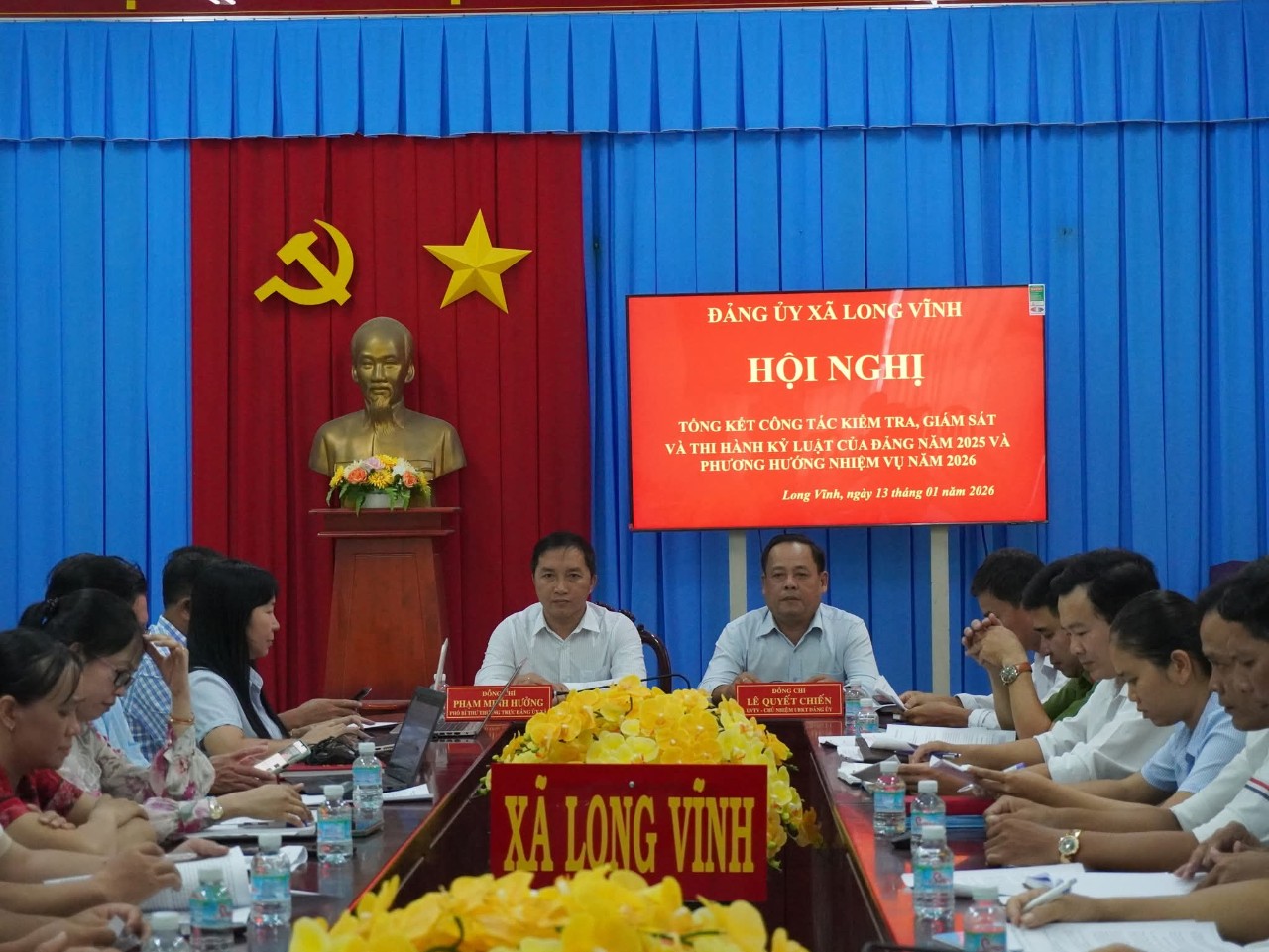 Ủy ban Kiểm tra Đảng ủy xã tổ chức Hội nghị tổng kết công tác kiểm tra, giám sát năm 2025