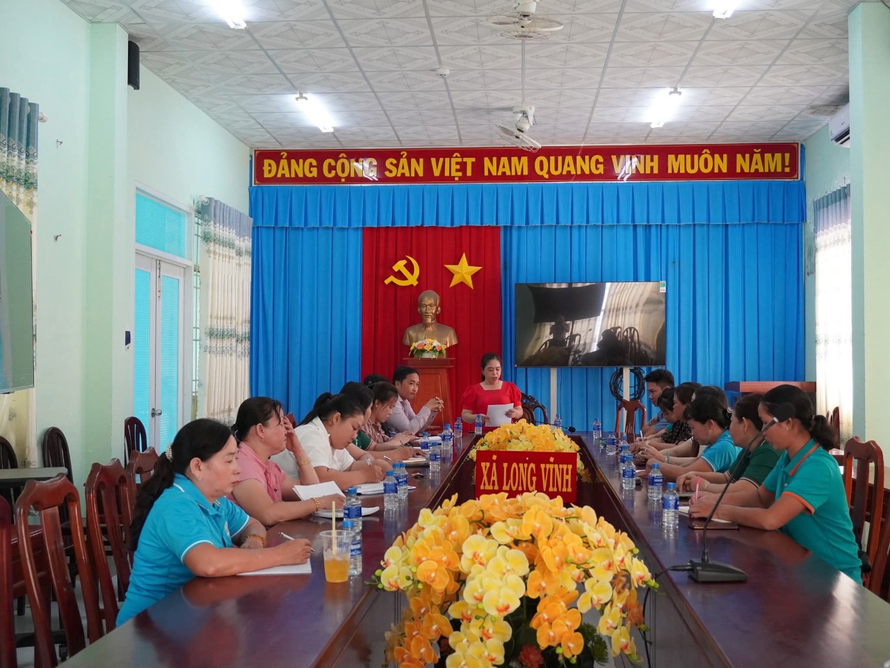 Hội Liên hiệp Phụ nữ xã Long Vĩnh tổ chức Hội nghị bầu chức danh Phó Chủ tịch 