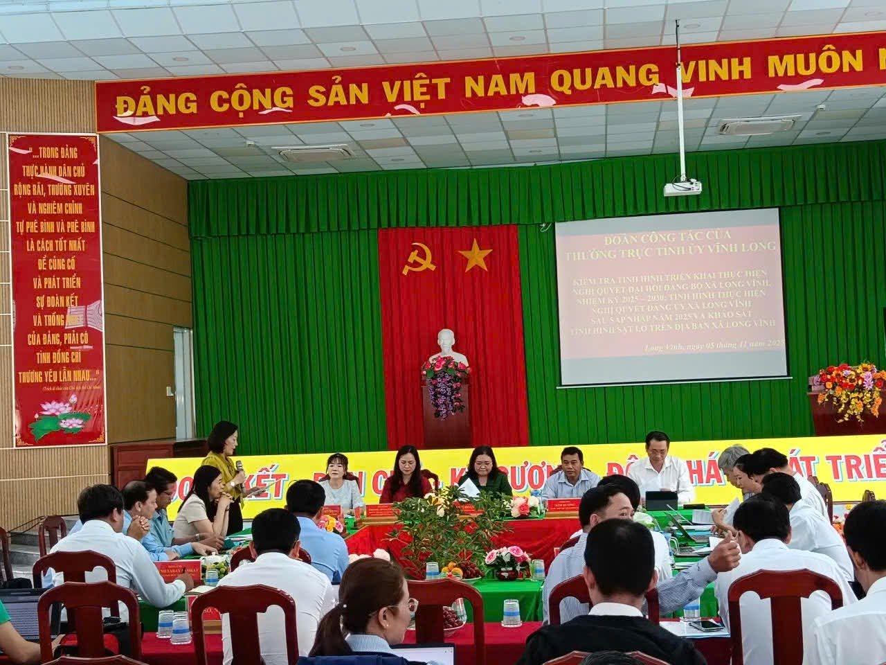 Xã Long Vĩnh quyết tâm hoàn thành các chỉ tiêu nghị quyết