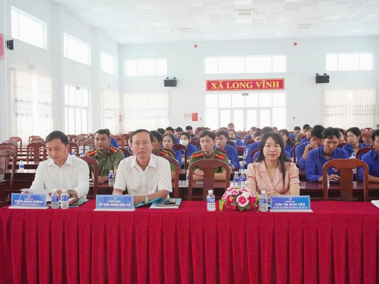 Ủy ban Hội xã Long Vĩnh tổ chức Hội nghị đại biểu Hội Liên hiệp thanh niên Việt Nam xã Long Vĩnh 
