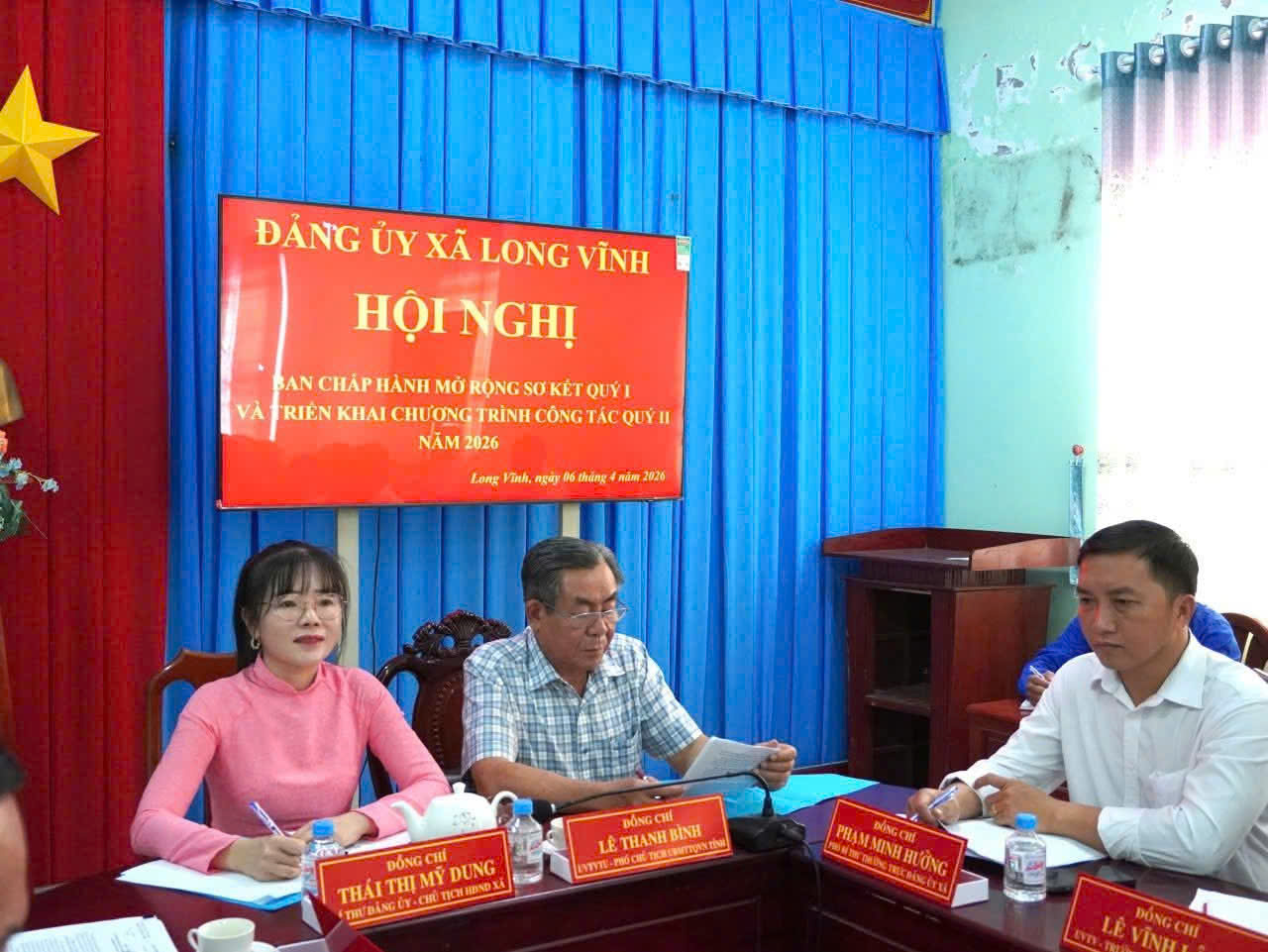 HỘI NGHỊ SƠ KẾT HOẠT ĐỘNG QUÝ I VÀ TRIỂN KHAI CHƯƠNG TRÌNH CÔNG TÁC QUÝ II NĂM 2026